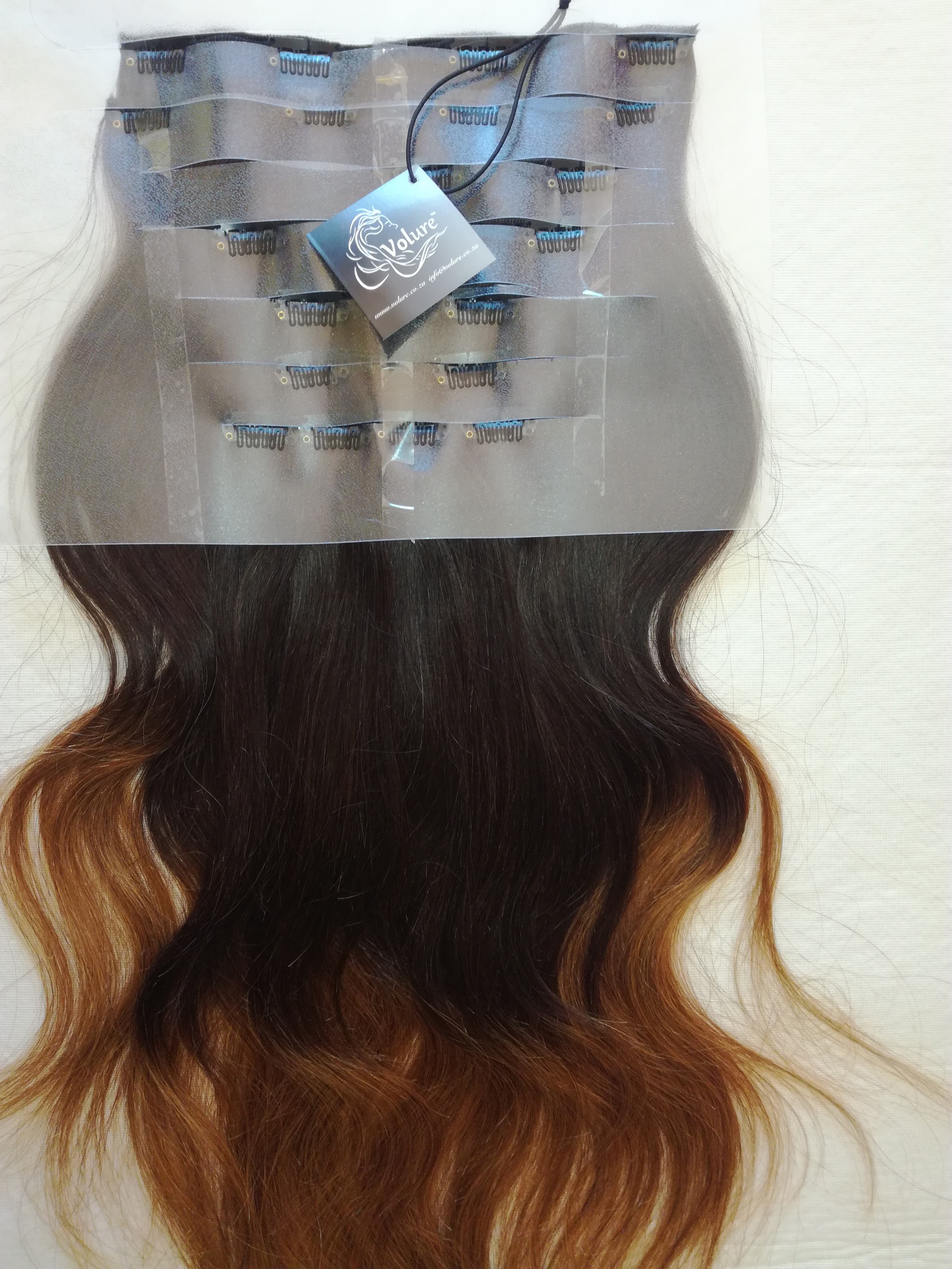 Clip in hair outlet extensions info